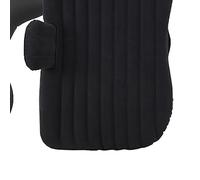 Qudinip Colchón Hinchable para Coche, Cama Inflable Portátil para Viajes Cómodos y Aventuras de Acampada, Material Flocado, 1 Unidad (Negro)