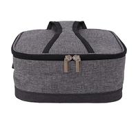 Qudinip con Calefacción USB, Calentador de Alimentos Portátil para Acampar y Trabajar, Mantiene una Temperatura Constante, 22x17x10cm, Ligero 234g (Gris claro)