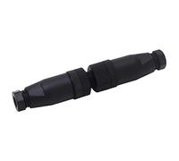 Qudinip Conector NMEA 2000 Macho Hembra Terminator Resistente Al Agua 9A para Automatización Industrial de Barcos Marinos, Paquete de 2