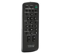 Qudinip Control Remoto de Repuesto RM-AMU166 para de HiFi, Material ABS Duradero, Fácil de Usar, Ideal para Reemplazar Controles Remotos Perdidos