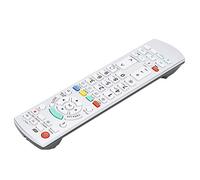 Qudinip Control Remoto de TV Controlador de Repuesto Inteligente Resistente Al Desgaste para Entretenimiento en el Hogar N2QAYB000715 ABS Plata 1 Pieza (N2QAYB000715)