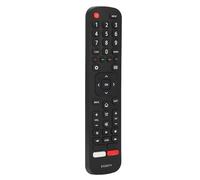 Qudinip Control Remoto EN2B27V para VU TV Reemplazo de Accesorio de Control Remoto Duradero Fácil Uso Alcance de 10 M Negro 1 Unidad