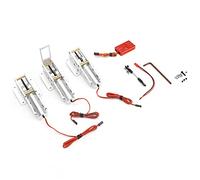Qudinip Controlador RC de Alta Precisión para Tren de Aterrizaje Telescópico con Funcionamiento Confiable para Modelos RC 1 Juego (Plata)