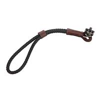 Qudinip Correa de Muñeca de Cuero PU, Correa de Mano de Seguridad Ajustable con Tornillo de 1/4 de Pulgada para One X2 2 OM 4 Mobile 2 3 Smooth Estabilizado