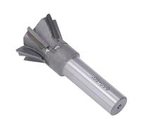 Qudinip Cortador Angular de de Milano de Carburo Cementado Duradero, 6 Cuchillas, Herramienta de Fresado de Alta Velocidad para Hierro Fundido y Acero para Herramientas, Diámetro de 50mm
