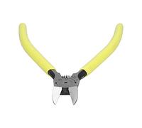 Qudinip Cortador de Alambre de Acero con Alto Contenido de Carbono Alicates de Corte Lateral Diagonal para Cables de Cobre y Cables de Red de Menos de 0,5 Mm, Diseño Duradero y que Ahorra Esfuerzo