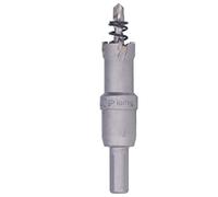 Qudinip Cortador de Sierra Perforadora con Dientes de Carburo de Tungsteno, Broca Duradera y Eficaz para Cortar Metal y Madera, 8 Cm con Caja de Almacenamiento (18mm)