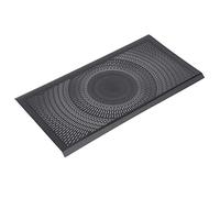 Qudinip Cubierta de Ajuste del Altavoz del Tablero Central para G W463 G350 G55 G63 2004-2018, Elegante Accesorio de Aleación de Aluminio, Diseño Duradero, Fácil Instalación de Pasta