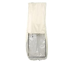 Qudinip Cubierta para Cortadora de Césped, Protector Impermeable Recubierto de Plata a Prueba de Polvo para Uso en Exteriores, Tela 210D, 193x111,7x144,78cm (Caqui)
