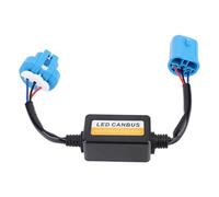 Qudinip Decodificador de Errores Canbus H7 de 2 Piezas, Decodificador de Faros LED Antiparpadeo Plug and Play, Resistente Al Agua con Conector AMP, para Modelos de Faros Delanteros 9004