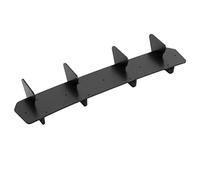 Qudinip Difusor Trasero Negro Mate con Divisores Laterales para Mejorar la Aerodinámica Apto para MK7.5 2017-2020 Material ABS