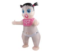 Qudinip Disfraz Inflable de Bebé Boo Boo para Adultos Disfraz Inflable Ligero y Cómodo para Fiestas Festivales y Halloween Poliéster 210T 150-190cm