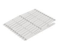Qudinip Dispositivo de Guía de Botón Ajustable de Calibre de Costura Expandible de Aluminio para Proyectos de Costura Artesanales 9,4x7,3 Pulgadas