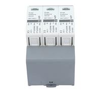Qudinip Dispositivo Supresor de Sobretensiones de Voltaje 3P para de Alimentación de CC con Protección 20-40KA y Fácil Instalación
