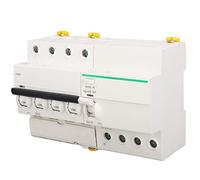 Qudinip Disyuntor en Miniatura 4P y N Carcasa Retardante de Llama con Protección contra Cortocircuitos para Uso Civil y Comercial AC400V (mi hermano)
