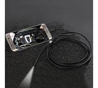 Qudinip Endoscopio para Teléfono HD de 7 Mm, Boroscopio USB Liviano, Resistente Al Agua y Duradero, para Inspección de Tuberías y Reparaciones de Automóviles (1m/3,3 pies)