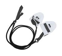 Qudinip Entrenador de Fuerza para Brazos de Natación, Bandas Elásticas Blancas de Resistencia para Entrenamiento en Interiores y Exteriores, Ligeras para Adolescentes y Mujeres