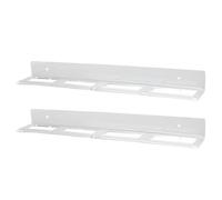 Qudinip Estante de Pared Acrílico para Disco de Hockey, Estante de Exhibición Transparente, 2 uds., para Decoración y Organización del Hogar