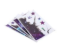 Qudinip Etiqueta de la Pared de Bricolaje Calcomanías Tridimensionales del Universo de las Estrellas para la Decoración del Hogar de la Sala de Estar y el Dormitorio Material de PVC 70x50 Cm