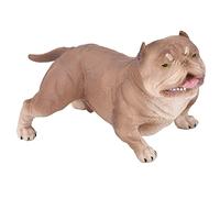 Qudinip Figura Modelo Bulldog - Decoración de Simulación Muy Detallada para Oficina en Casa y Juegos Educativos - Plástico de 12,8 X 6,7 Cm (PL127-1050)