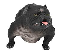 Qudinip Figura Modelo Bulldog - Decoración de Simulación Muy Detallada para Oficina en Casa y Juegos Educativos - Plástico de 12,8 X 6,7 Cm (PL127-850)