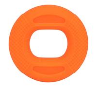 Qudinip Fortalecedor de Agarre Manual, Anillo de Silicona para Ejercicios de Dedos de 50 a 60 Libras para Aliviar el Estrés y Entrenamiento de Fuerza en Casa o en el Gimnasio, Naranja, 1 Unidad