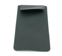 Qudinip Funda para Teclado para K380, Fina, Portátil, de Piel Sintética, a Prueba de Polvo, Impermeable, para Viajes, 298x150mm (Verde Oscuro)