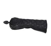 Qudinip Fundas para Cabeza de Madera de de Cuero PU, Protector de Palos con Patrón de Calavera Resistente Al Agua y Elegante para Golfistas Individuales, Felpa Suave y Duradera (Número 3 (14 X 2,9 X