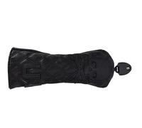 Qudinip Fundas para Cabeza de Madera de de Cuero PU, Protector de Palos con Patrón de Calavera Resistente Al Agua y Elegante para Golfistas Individuales, Felpa Suave y Duradera (número UT)