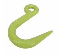 Qudinip Gancho de Grúa 2t, Gancho de Elevación de Abertura Grande con Ojo Giratorio para una Fácil Rotación, Gancho de Elevación de Acero de Aleación para la Logística de Fabricación de