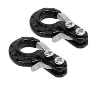 Qudinip Gancho de Remolque de Aleación de Aluminio para Accesorios de Coche de Escalada RC, Fácil de Instalar, Duradero, SCX10 D90 D110 TF2 1/10, 2 uds. (#3)
