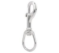 Qudinip Gancho Giratorio de Acero Inoxidable 316, Herramienta Duradera para Actividades Al Aire para Deportes de Buceo, 80mm, 90mm, 101mm (316 Acero Inoxidable 90mm)