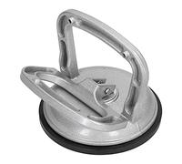Qudinip Herramienta Manual de Ventosa de Vidrio, Elevador de Garra única de Aleación de Aluminio Fuerte para Azulejos y Vidrio, 11,8x11cm