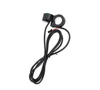 Qudinip Interruptor de Bocina de Bicicleta Tipo Táctil para Bicicleta Eléctrica y Scooter, Material ABS Compacto, Fácil Instalación, 1 Unidad
