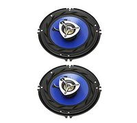 Qudinip Juego de 2 Altavoces Coaxiales para Coche de 500 W para Todos los Sistemas de Sonido de Coche con Alta Sensibilidad y Disipación de Calor