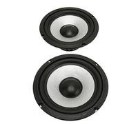 Qudinip Juego de Altavoces Coaxiales para Coche, 4 Altavoces de Alta Potencia de 180 W para Todos los Sistemas de Audio del Coche, de 6,5 Pulgadas