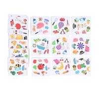 Qudinip Juego de Cartas a Juego para Aprendizaje Temprano y Diversión Familiar, 54 Cartas, Juguete Educativo Atractivo para Niños