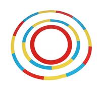 Qudinip Juego de Círculos de Objetivo para Putting de Golf, Ayudas de Entrenamiento Impermeables de Silicona Duraderas de 3 Uds para Práctica de Astillado