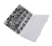 Qudinip Juego de Condensadores Electrolíticos SMD de 400 Piezas de Aluminio de para Electrónica Rango de 1uF-1000uF 6,3V-50V