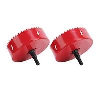 Qudinip Juego de Cortadores de Sierra Bimetálica, Acero M42 Duradero, Ideal para Cortes Precisos de Madera y Metal, 2 Juegos Incluidos (95mm)