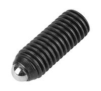 Qudinip Juego de émbolos de Bola M10, 10 Piezas, émbolos de Resorte de Acero Al Carbono Duraderos para Dispositivos Mecánicos, Abrazaderas, Moldes (M10*30(10PCS))