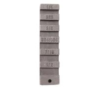 Qudinip Juego de Herramientas de Acero Eficiente Portátil para Reparación de Motosierras, Rompecadenas de Bolsillo, 1/4 Pulgadas, 3/8 Pulgadas, 325, 354, 404