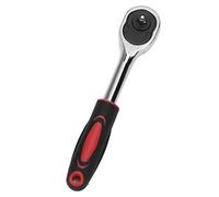 Qudinip Juego de Llaves de Trinquete Rápidas, Llave de Tubo Duradera de Acero Al Cromo Vanadio de 24 Dientes para Reparación de Automóviles y Uso en Garaje (1/4")