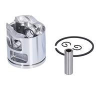 Qudinip Juego de Pistones de 46 Mm de Aleación de Aluminio con Alto Contenido de Silicio con Anillo para Repuesto de Motosierra Duradera 555 560 562