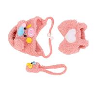 Qudinip Juego de Ropa de Muñecas, Atuendo de Estilo de Piggy Premium con Sombrero y Bolsa para Muñecas de 17 Cm, Linda Moda Animal para Coleccionistas
