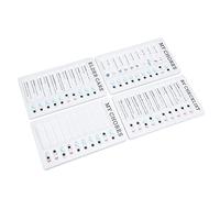 Qudinip Juego de Tablas de Tareas, 4 Piezas, Tablas de Tareas Duraderas y Extraíbles para el Cuidado de Personas Mayores, Vehículos Recreativos, Hogar, Oficina, 20 X 12 Cm