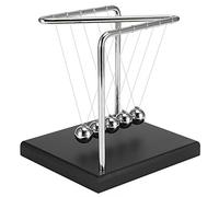 Qudinip Juguete de Bola Equilibrada por Gravedad, Regalo Educativo de Descompresión para Decoración del Hogar de Oficina con Base de Madera de 5,6x5,5x4,7 Pulgadas