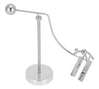Qudinip Juguete de Equilibrio, Mini Decoración de Escritorio de Equilibrio para Aliviar el Estrés en el Hogar o la Oficina, Metal, 4,8 X 13,5 X 17 Cm