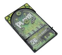 Qudinip Juguete de Juego de Pinball para Niños, Diversión Portátil, Mejora la Coordinación Ojo-Mano para Jugar Al Aire Libre, Plástico Ligero, 1 Unidad (Verde Oscuro)