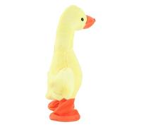 Qudinip Juguete Interactivo de Peluche de Pato Que Habla, Canta y Camina para Niños, Juguete de Pato Musical Que Aletea, Suave y Seguro para Mayores de 3 Años